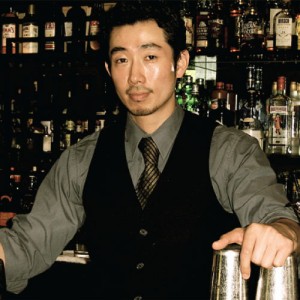 Kenta Goto. Unfortunately I don't have pictures of him making his cocktail.  I can tell you they were delisious.