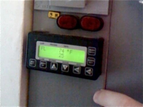oven control panel