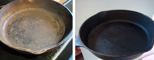 My daughter got me a 4 inch cast iron skillet from the thrift store this  morning. I'm all about the 10, 16 and Dutch oven. What do you guys do with  the