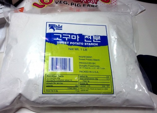 Sweet potato starch